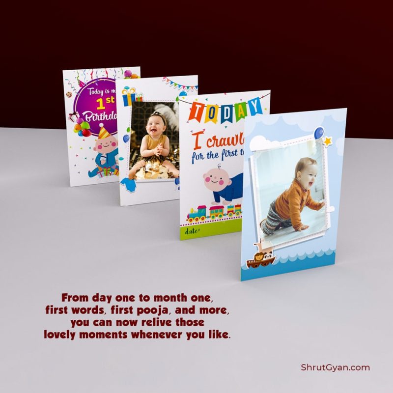 Jain Baby’s Milestones Card 6