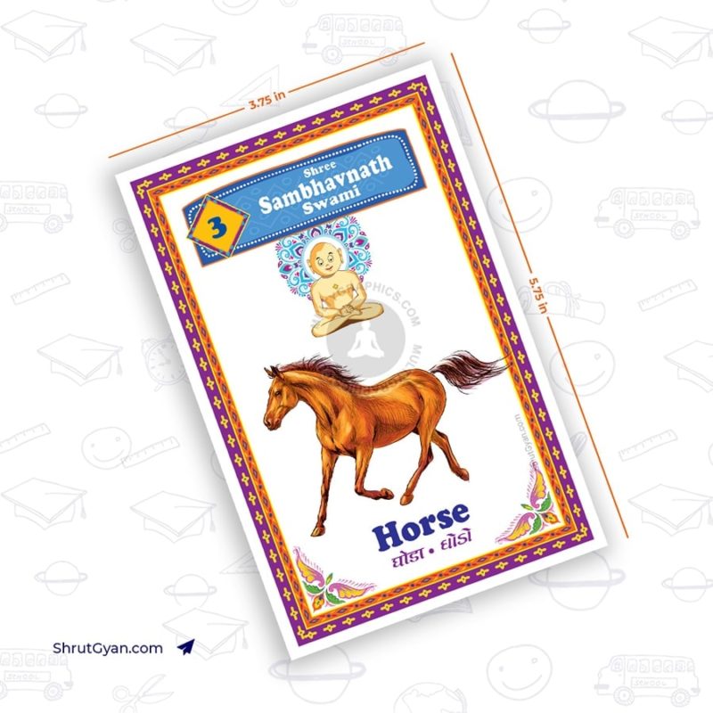 24 Lanchan of Tirthankars (Flashcards) 9