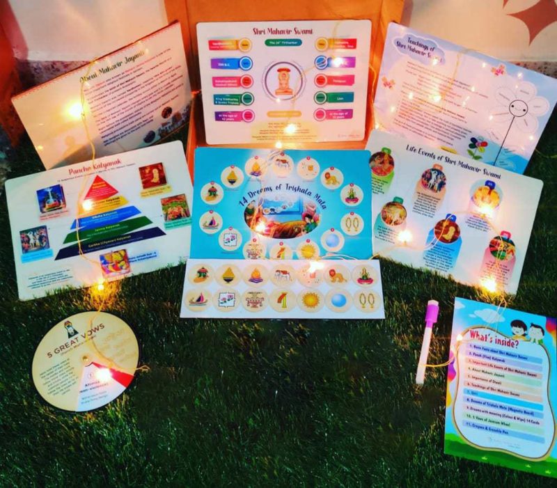 Mahavir Swami Activity Box 7
