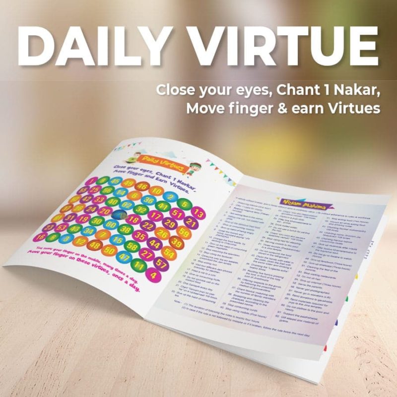 Jain Story Ludo + Daily Virtue Card (2 in 1) 3