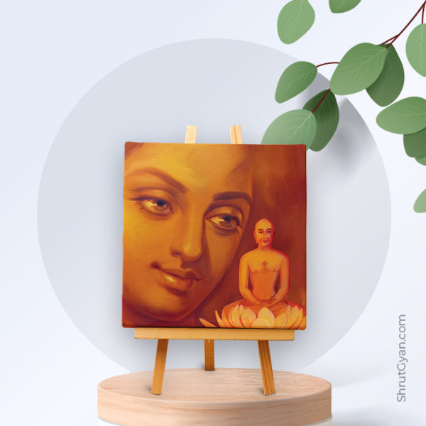 The Power Lies Within Us – Mini Canvas Painting (Print Edition)