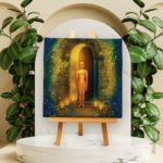 Tranquil Within – Mini Canvas Painting (Print Edition) 5