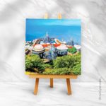 Shri Girnar Tirth – Mini Canvas Painting (Print Edition) 5