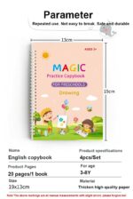 Reusable Magic Practice Notebook 14