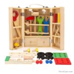 Wooden Multi Functional Work Tool Kit 6