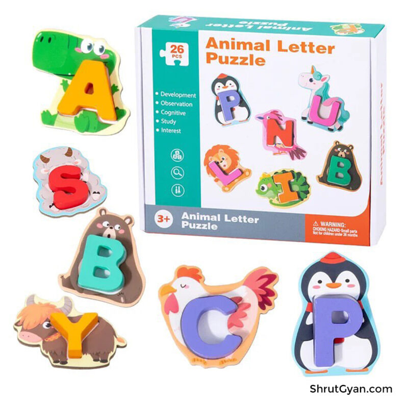 Animal Letter Puzzle 3