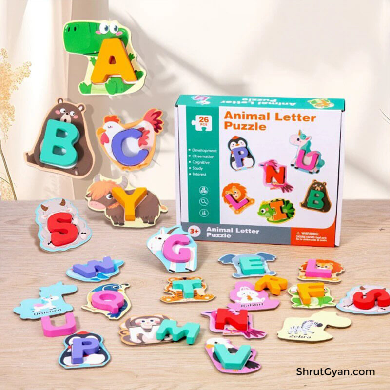 Animal Letter Puzzle 6