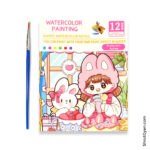 Beautiful Girl Watercolor Painting 5