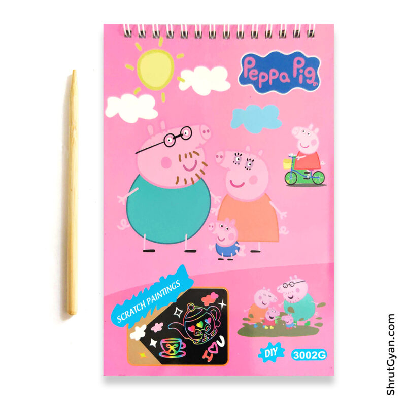 Scratch Sketch Scraping Paper Note 8