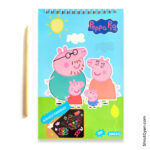 Scratch Sketch Scraping Paper Note 16