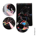 Scratch Sketch Scraping Paper Note 21