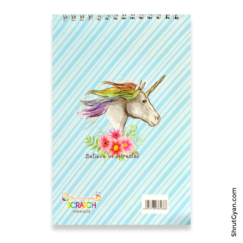 Scratch Sketch Scraping Paper Note 3