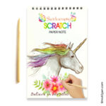 Scratch Sketch Scraping Paper Note 12