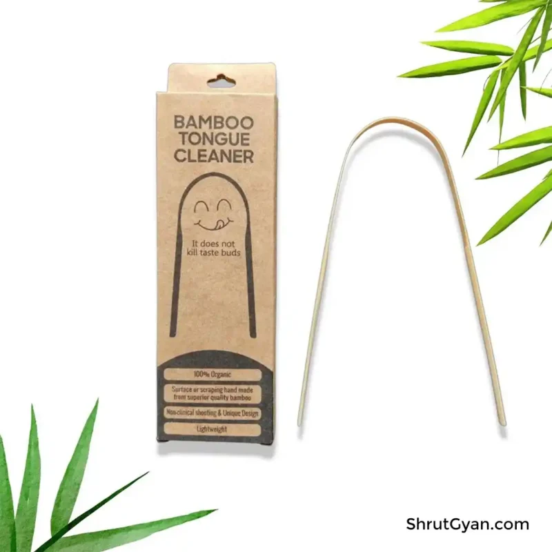 Kids Organic Bamboo Tongue Cleaner 2