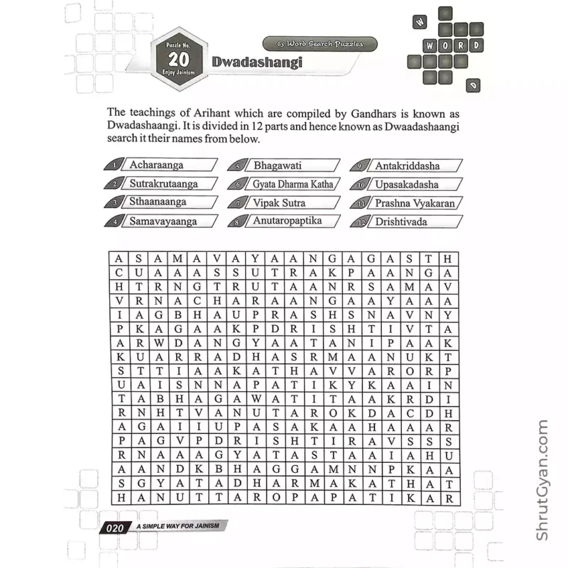 65 Word Search Puzzles 4