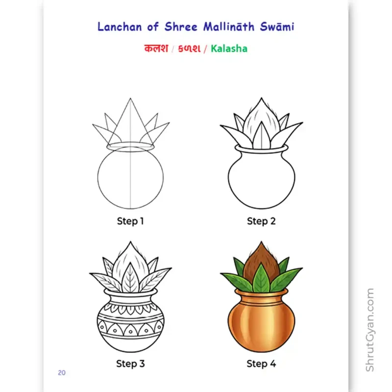 The Step-by-Step Jain Drawing Book For Kids 4