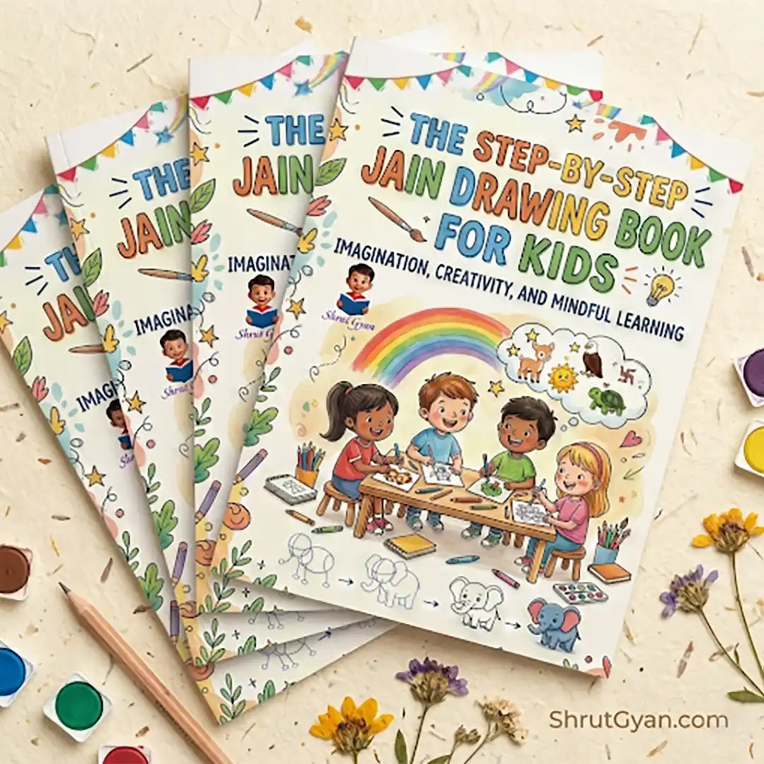 The Step-by-Step Jain Drawing Book For Kids