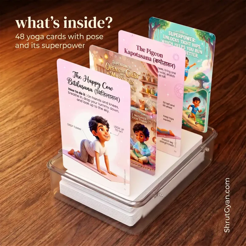 Yoga Flashcards for Kids 3