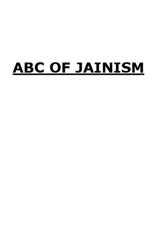 Cover of ABC of Jainism