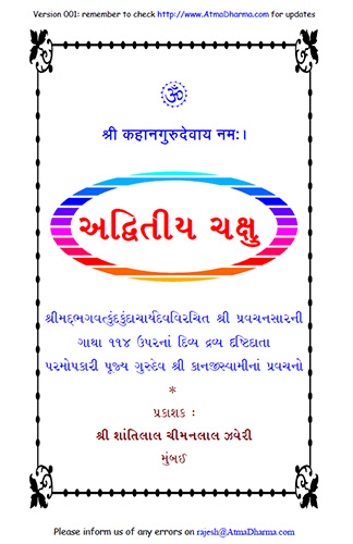 Cover of Advitiya Chakshu
