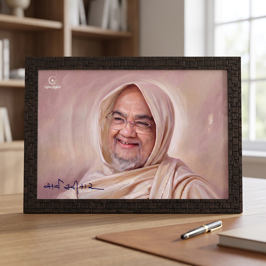 Sarva Swikar Digital Oil Painting Frame Pink Colour 03 - Image 4