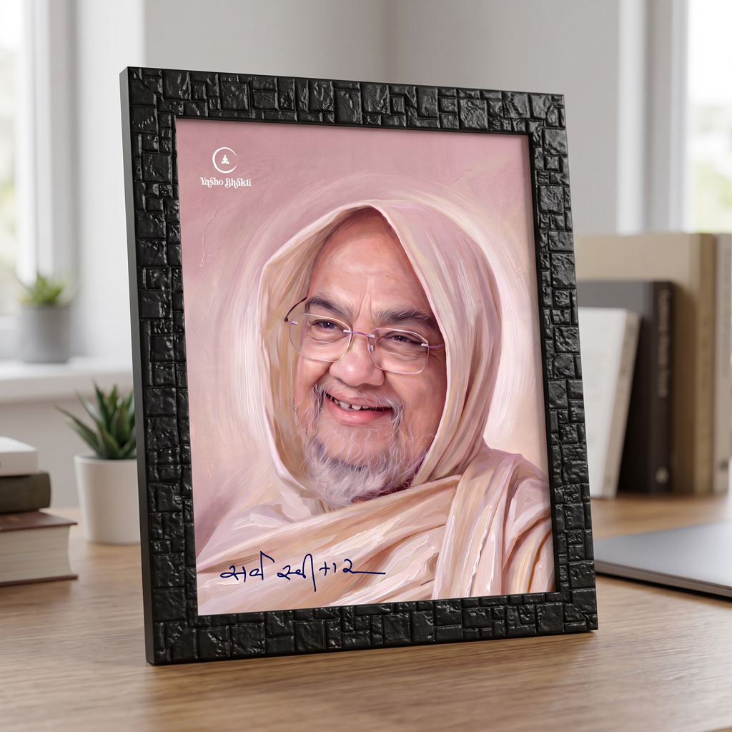 Sarva Swikar Digital Oil Painting Frame Pink Colour 03 - Image 4